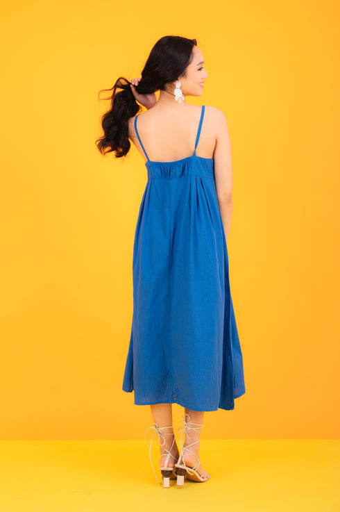 GS Summer: Reese Linen Spaghetti Dress